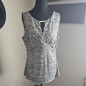 White House Black Market Tweed Sleeveless Top